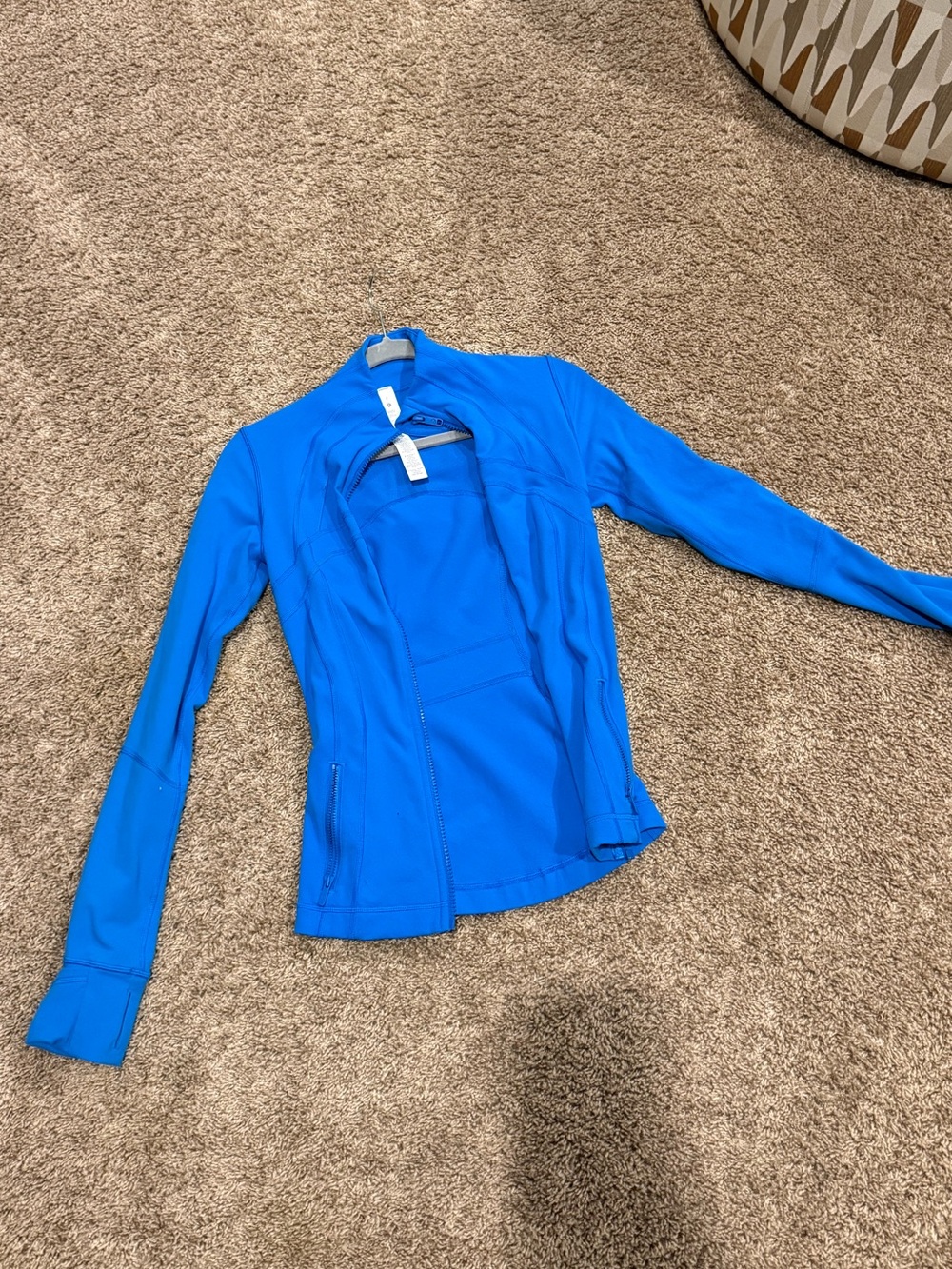 lululemon athletica Royal Blue Full-Zip Athletic Jacket